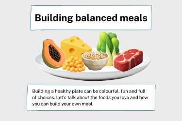 Building balanced meals