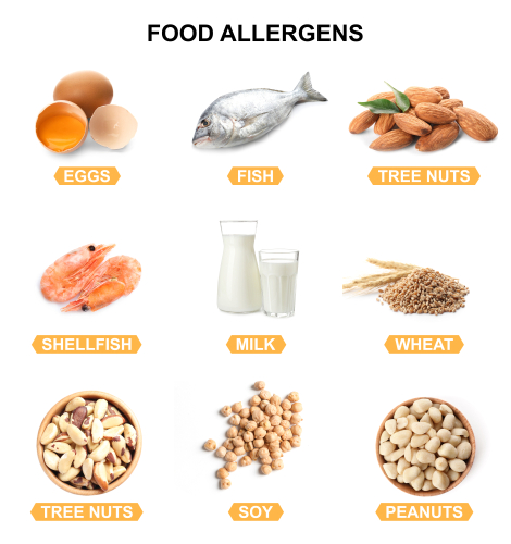 common food allergens